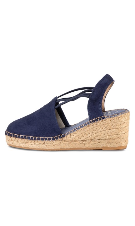 Női espadrillák, Toni Pons, 596536, velúr, kék, 38 EU