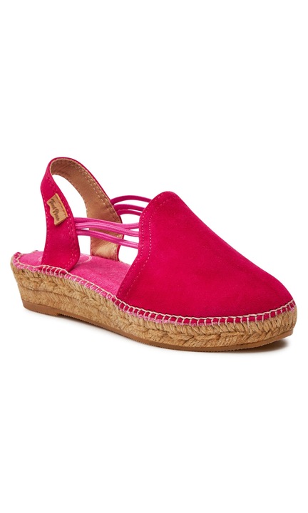 Női espadrillák, Toni Pons, 681760, velúr, rózsaszín, 36 EU