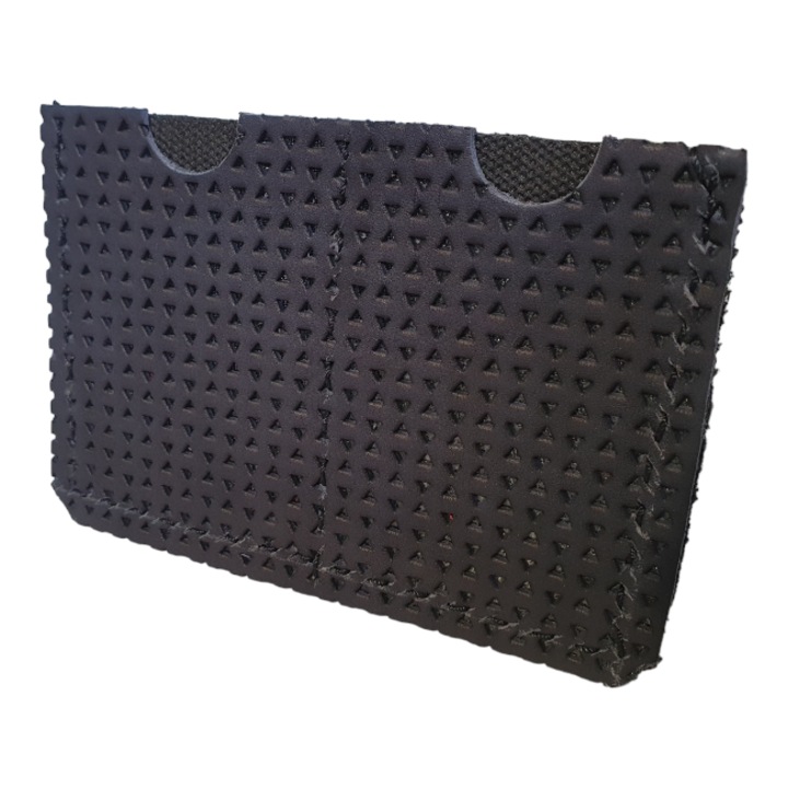 Port-Card Slim BrosNor, Unisex, Multifunctional, lucrat manual, din piele naturala, multicolor, 12 cm x 9 cm