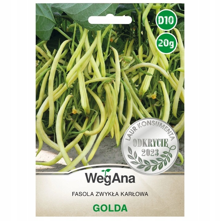 Seminte de gradina, Seminte de fasole Golda, WegAna, 20g, calitate superioara, seminte premium, seminte de top