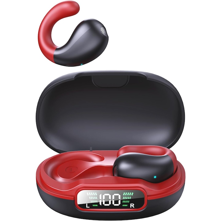 Casti In-Ear Sony WFC500D, True Wireless, Microfon, Bluetooth, IPX4, Autonomie 10 ore, Portocaliu