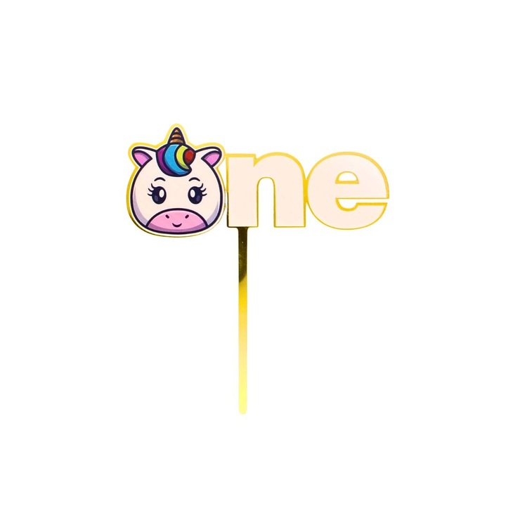 Cake Topper tort model unicorn One