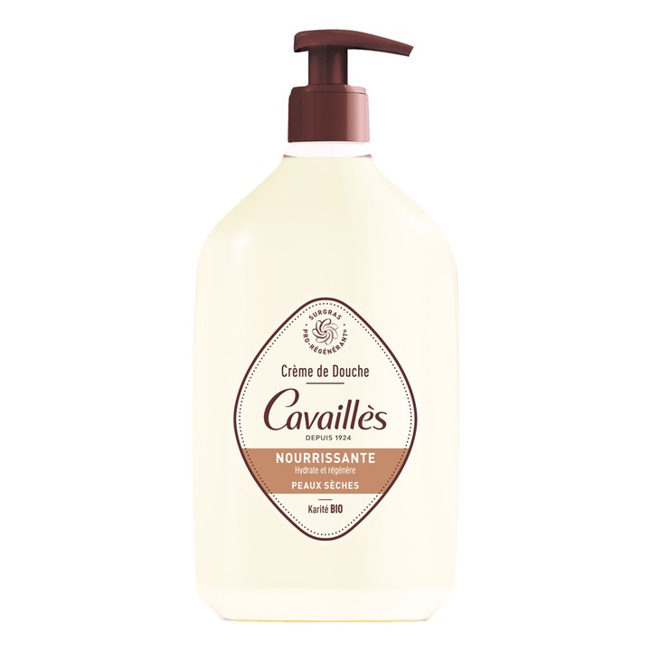 Crema de dus hranitoare, Roge Cavailles, 750 ml
