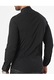 Camasa barbati slim fit, tunica, bumbac, Negru, 2XL INTL