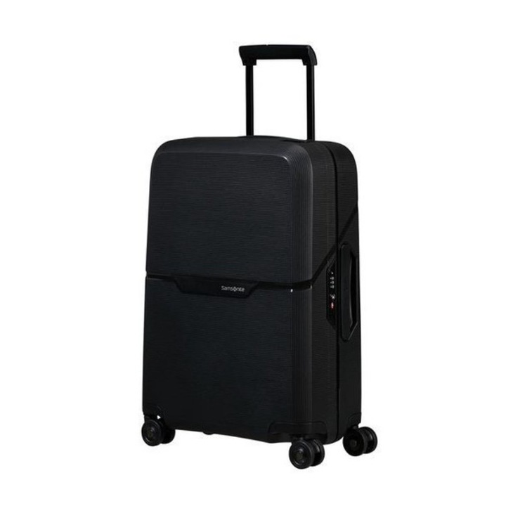 Куфар Samsonite Magnum Eco, 55x40x20cm, 4 колела, черен, 38l