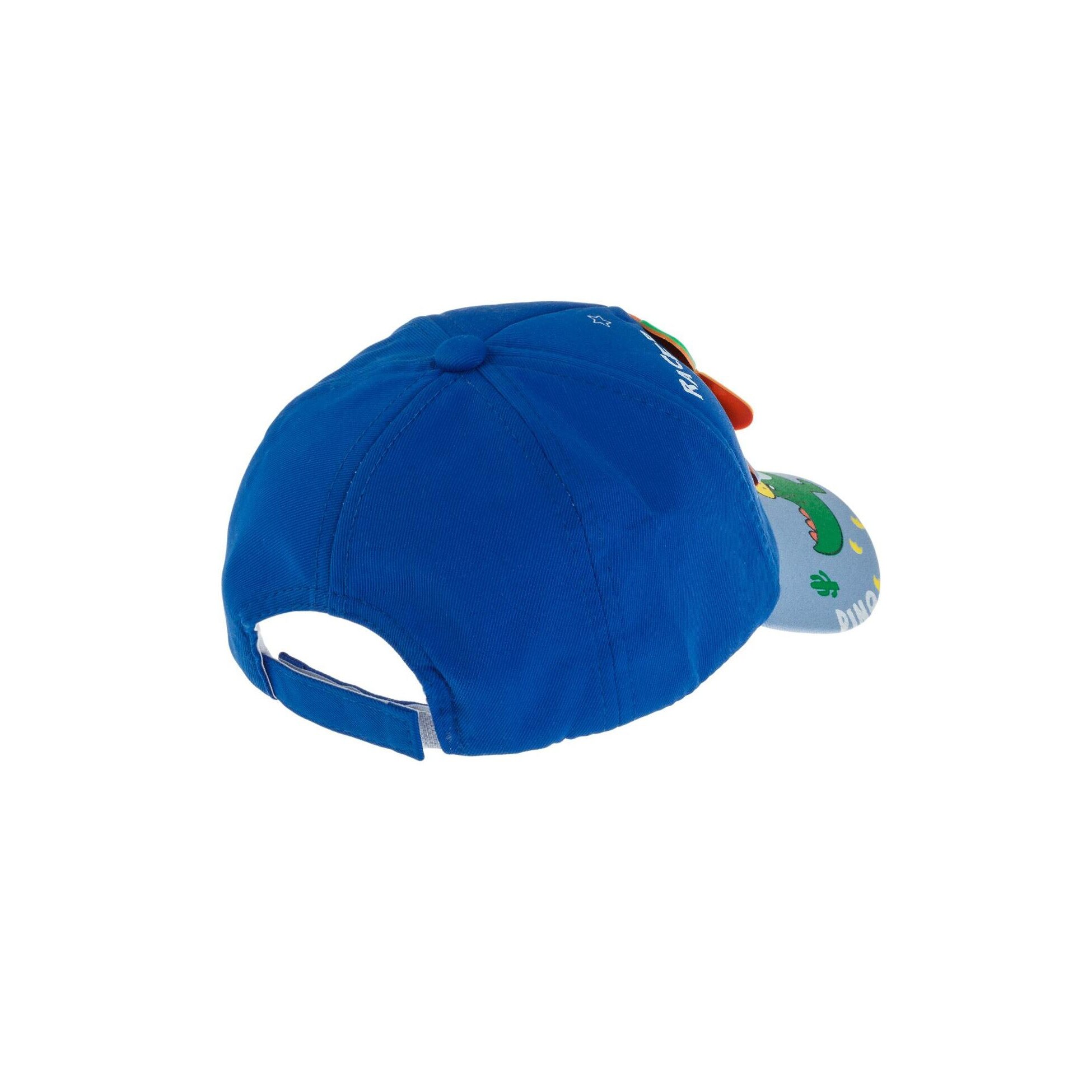 Sapca Bebe pentru Baieti, Bumbac, Albastru denim, 48-50 cm - eMAG.ro