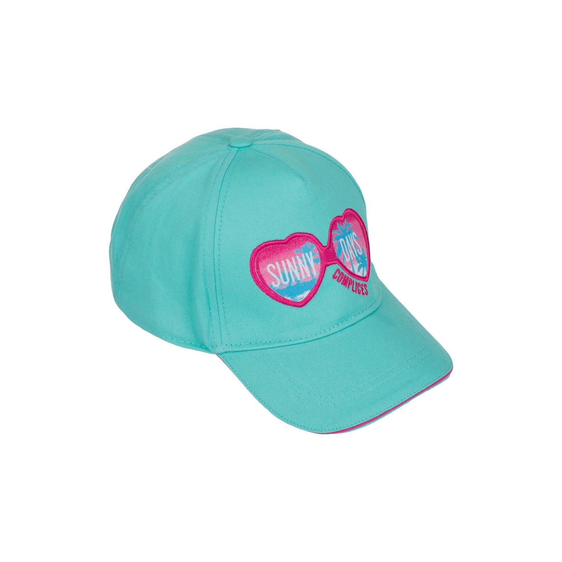 Sapca pentru Copii si Adolescenti, Fete, Bumbac, Verde Marin, 54 cm ...