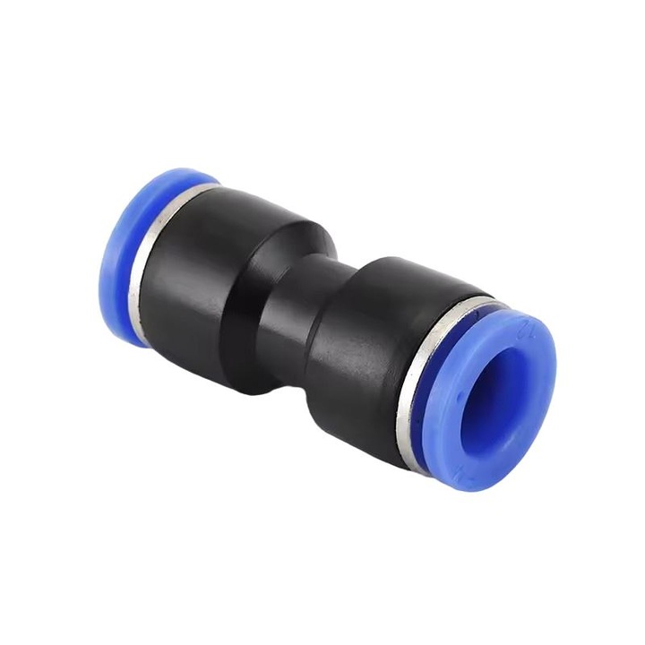 Set 6 bucati, Conector pneumatic bidirectional, 12mm, rezistenta 0-1.0 MPa, 0-60°C