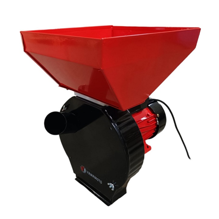 Elektromos malom YAMAMOTO YM3900, 3900 W, 2850 ford./perc, őrlési teljesítmény 240 kg/h