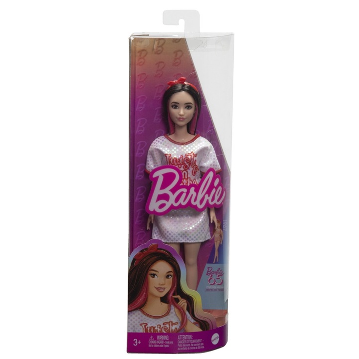 Кукла Barbie Fashionistas - Барби брюнетка в спортна рокля