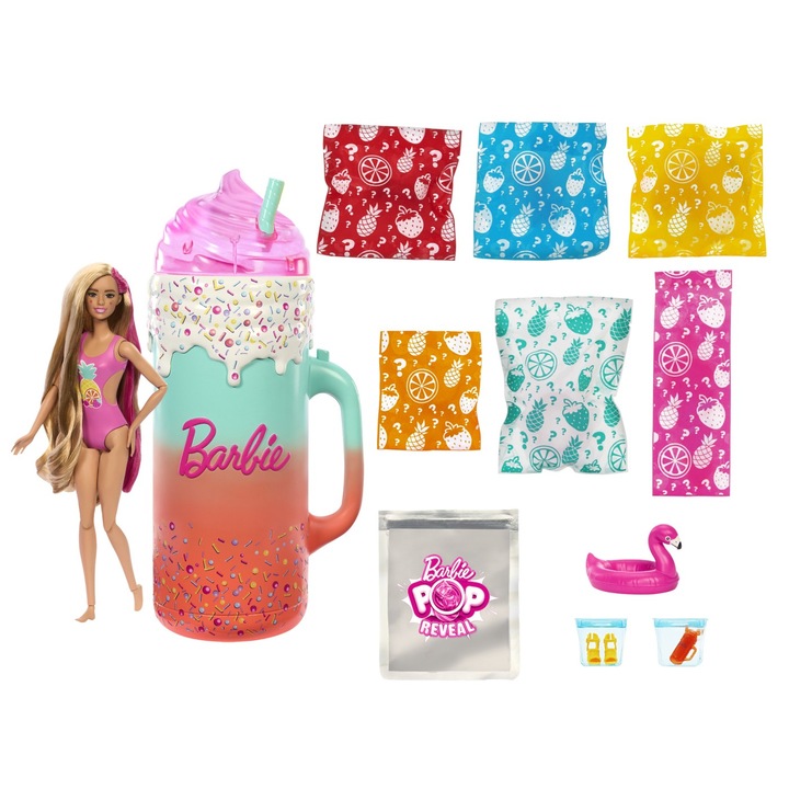 Papusa Barbie Pop Reveal - Rise & Surprise