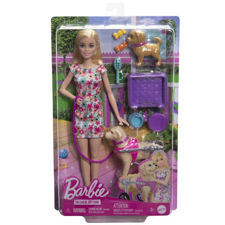 Кукла Barbie You Can Be - Барби с 2 кученца