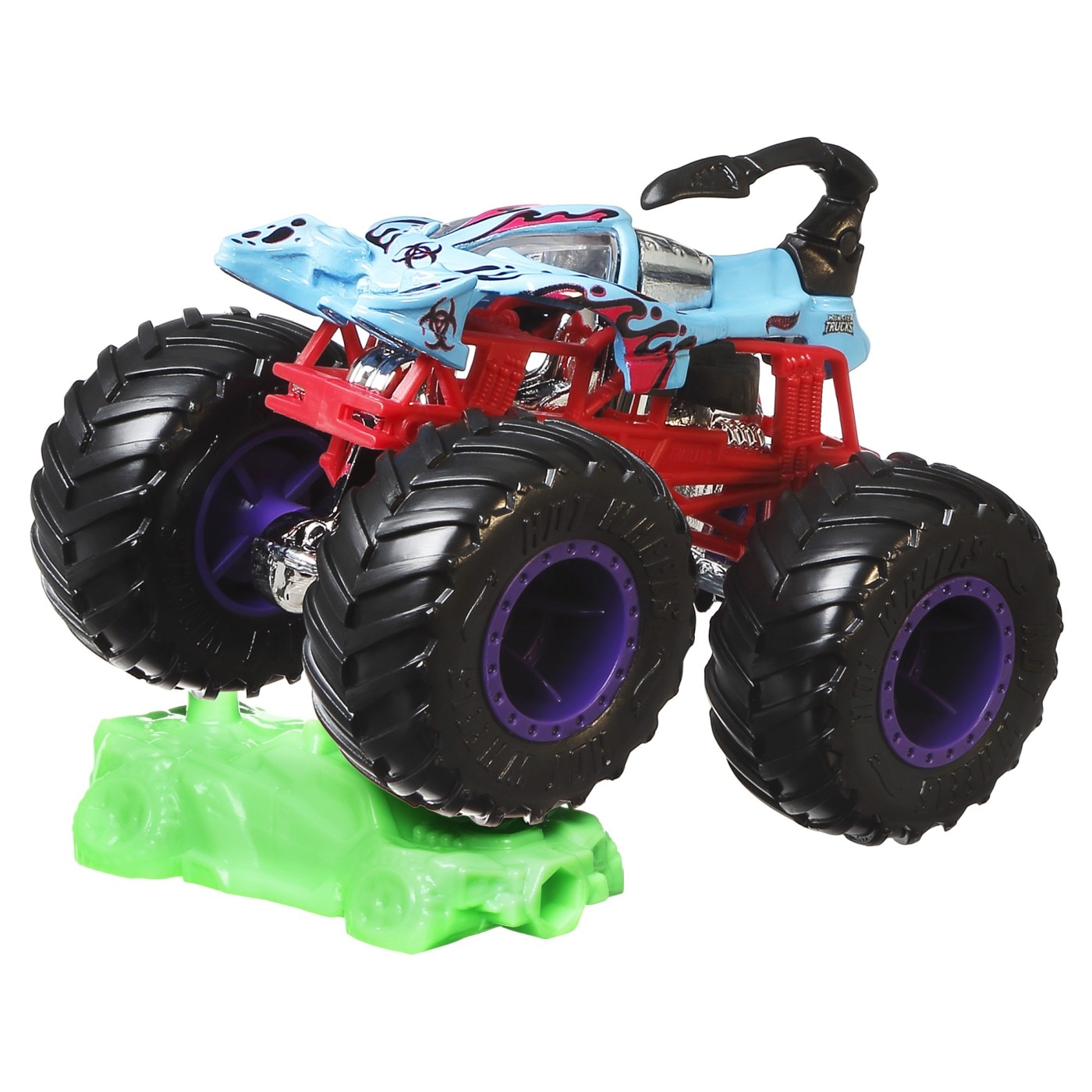 Количка Hot Wheels Monster Truck - Scorpedo, Мащаб 1:64 - eMAG.bg