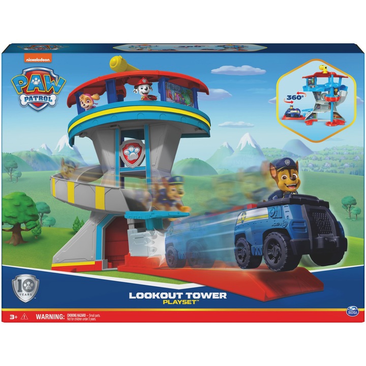Paw Patrol játékszett, Kilátó - Lookout, the Command Tower
