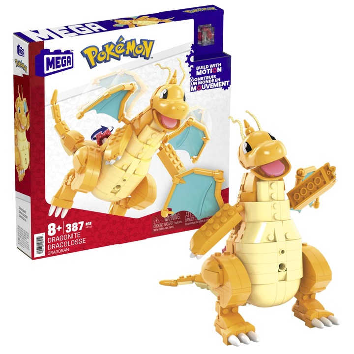 Pokemon Mega építőkészlet - Dragonite