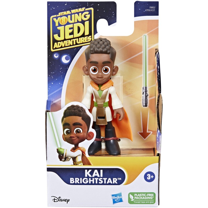 Figurina Star Wars - Young Jedi Adventures, Kai Brightstar, 10 cm