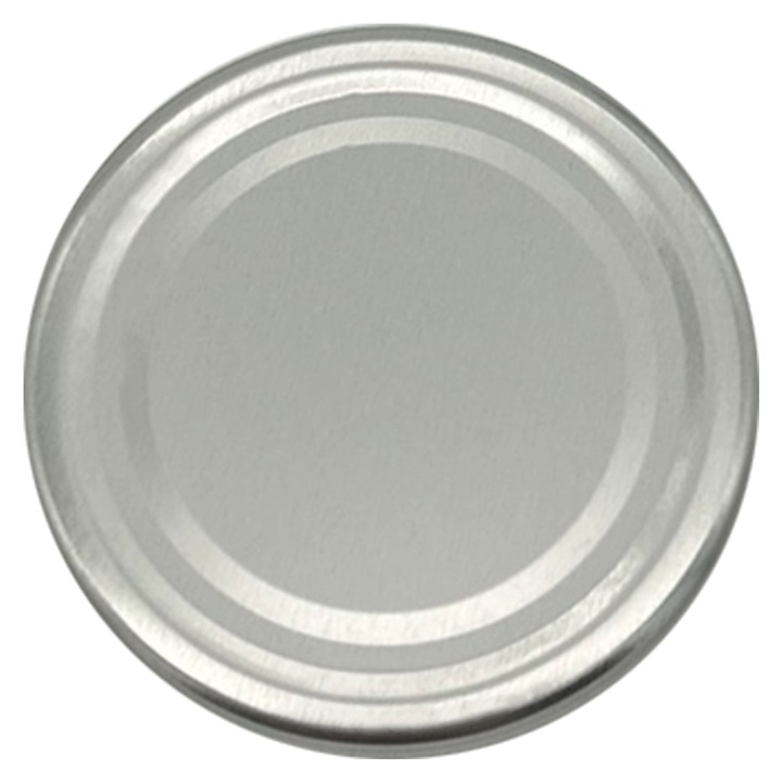 Set 20 Capace cu filet, Danros, Argintiu, 70/15, Metal