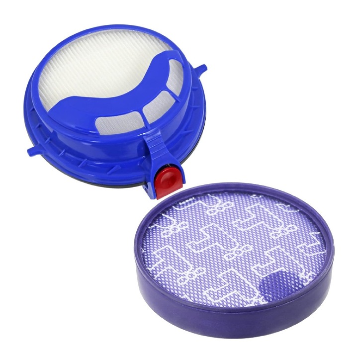 Set 2 filtre PAA-home, 1 filtru posterior si 1 filtru anterior compatibile cu aspiratoarele Dyson model DC25 si DC25i tip piesa 919171-02 si 916188-06