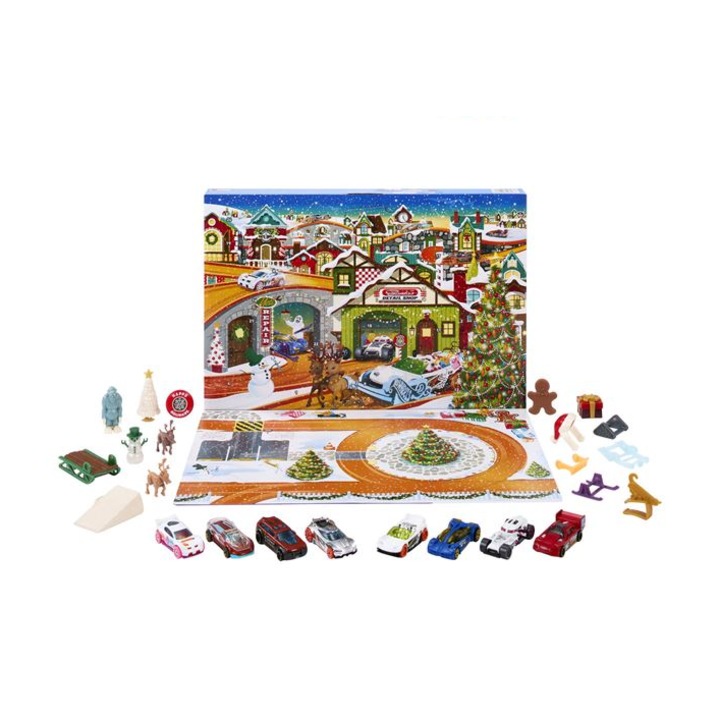 Адвент календар на Hot Wheels