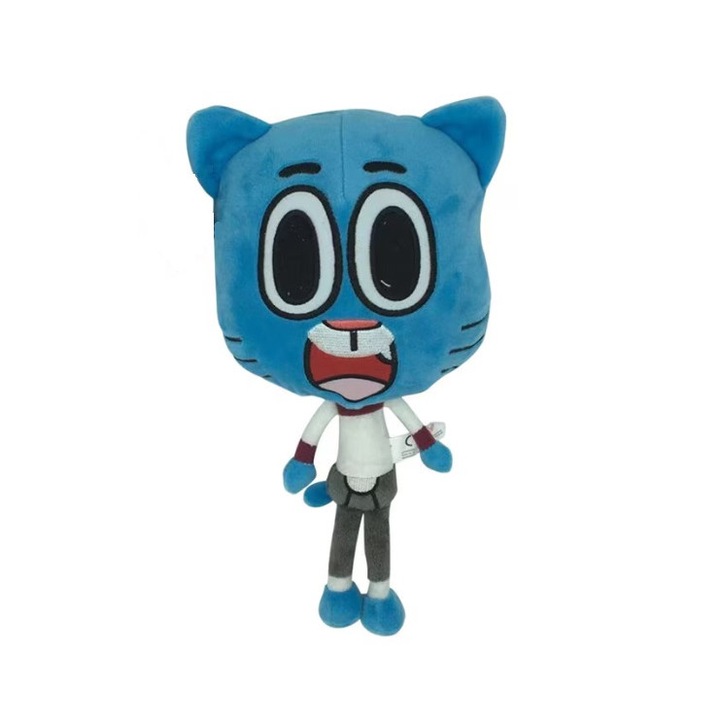 Jucarie din plus Gumball, 24 cm, Multicolor