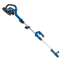 Masina de slefuit rotativa pentru gips carton Scheppach DS920X 5903817901, 710 W, 1800 RPM, viteza reglabila, 220-240 V, 225 mm diametru disc, 410 cm lungime cablu alimentare, 6 discuri slefuire, furtun aspirator, cheie imbus, tija conectare