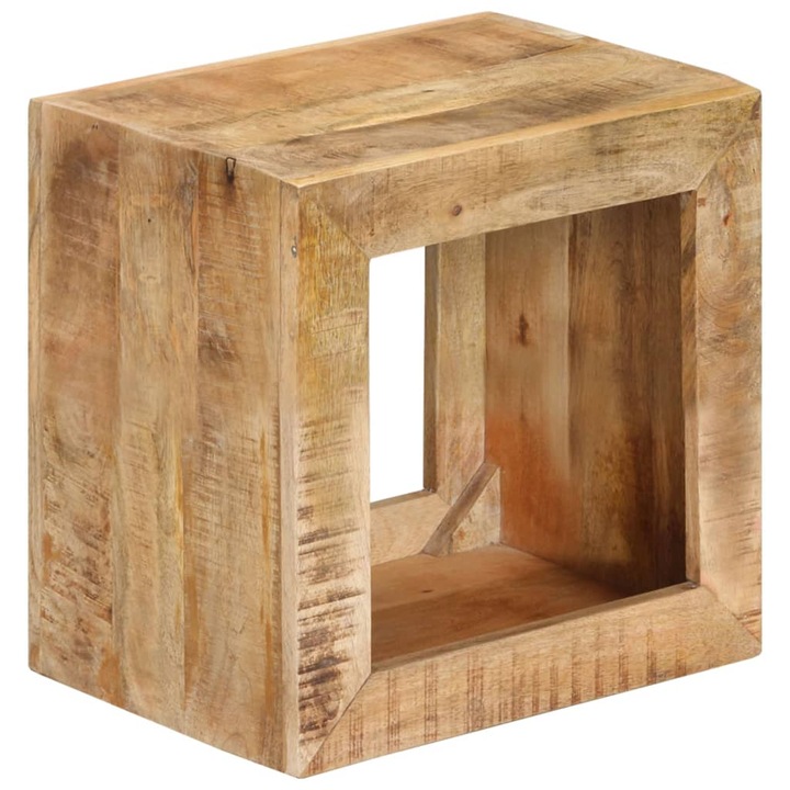 Табуретка 40x30x40 см vidaXL, масивно дърво манго
