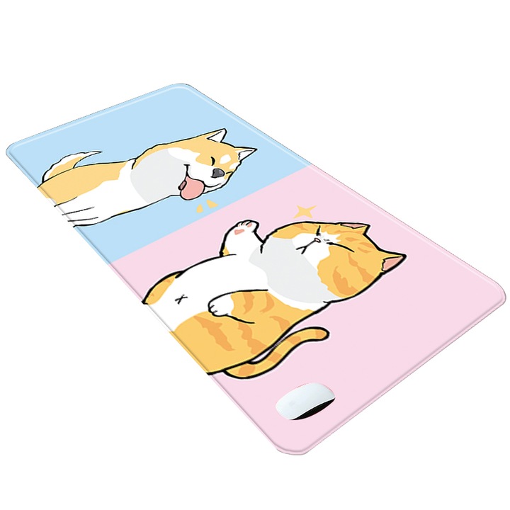 Mousepad gaming, Profesional, Anti-alunecare, 700x300x3mm, Multicolor