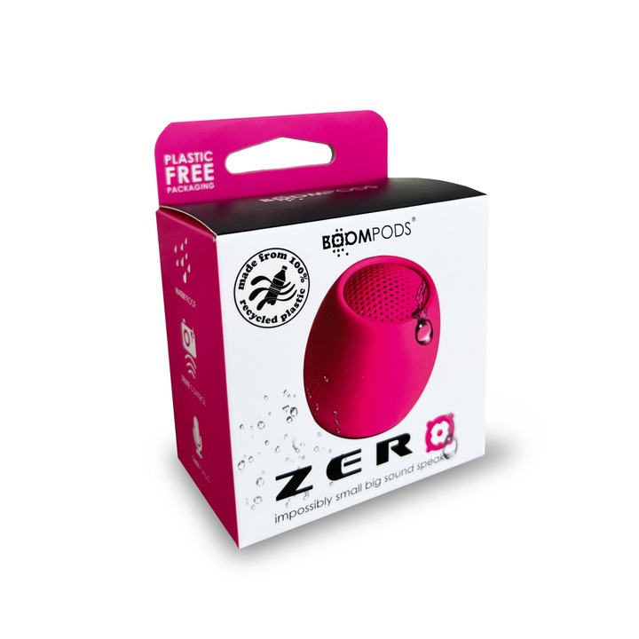 Boompods Zero Speaker ZERPIN розов bluetooth високоговорител
