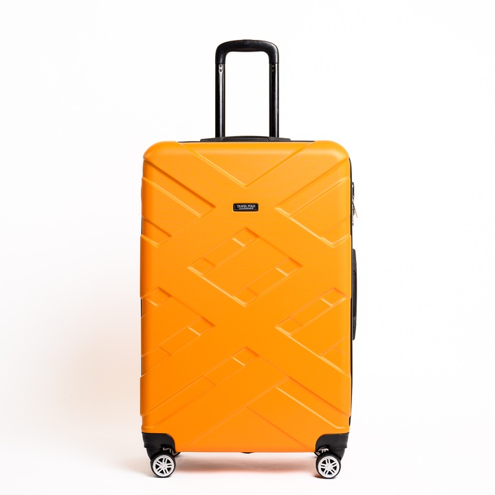 Куфар, TRAVEL POLO, 67x41x29cm A1010, ABS, Оранжев