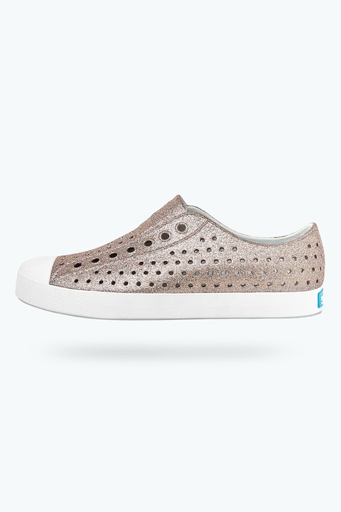 Native, Кецове Jefferson Bling с перфорации, Розово златисто, 39