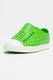 Native, Tenisi cu decupaje Jefferson, Verde, Alb, 31.5 EU