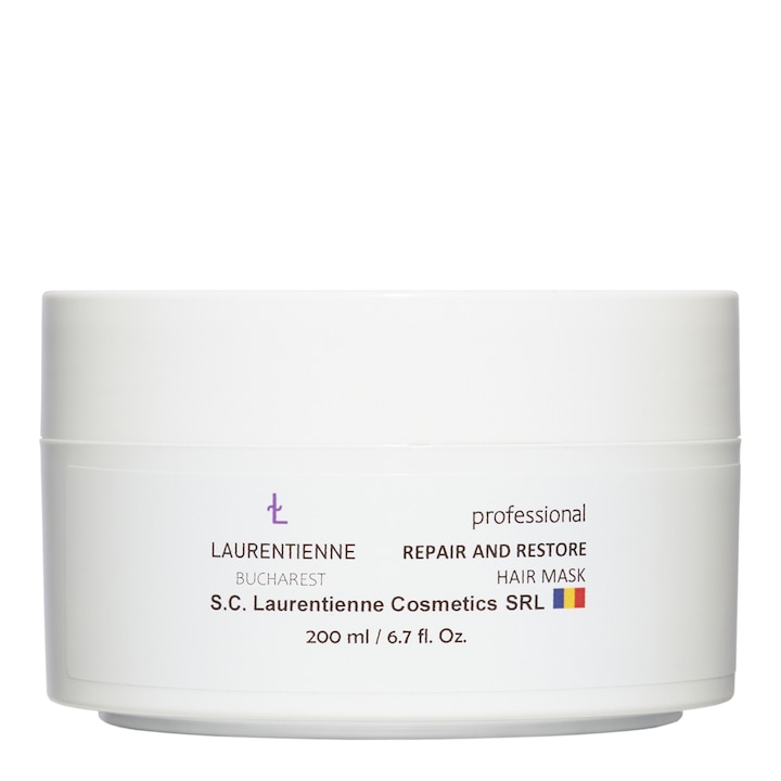 Маска за коса Repair and Restore, богата на витамин Е и масло от жожоба, Laurentienne, 200 ml