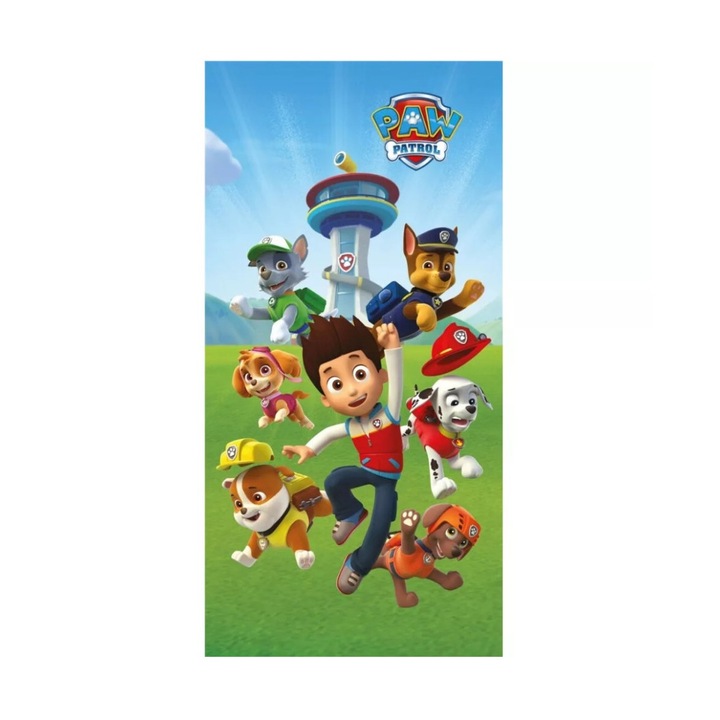 Paw Patrol кърпа за баня 70x140cm (Fast Dry)