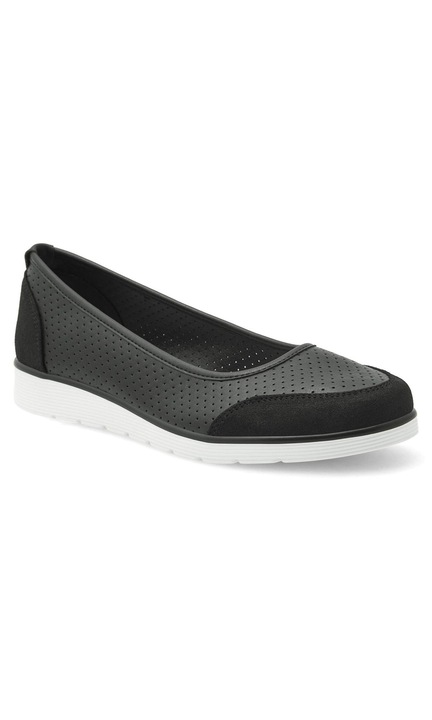 Pantofi dama, Clara Barson, 300458, Piele ecologica, Negru