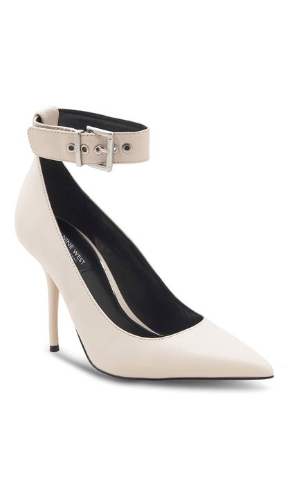 Дамски обувки, NINE WEST, 473176, Еко кожа, Бели
