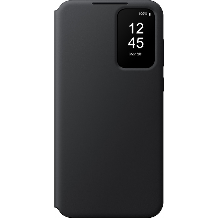 Védőburkolat Samsung Smart View Wallet Case Galaxy A55 készülékhez, fekete