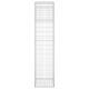 Stalp tip cos gabion vidaXL, 40x40x180 cm, fier 10.45 kg 151264