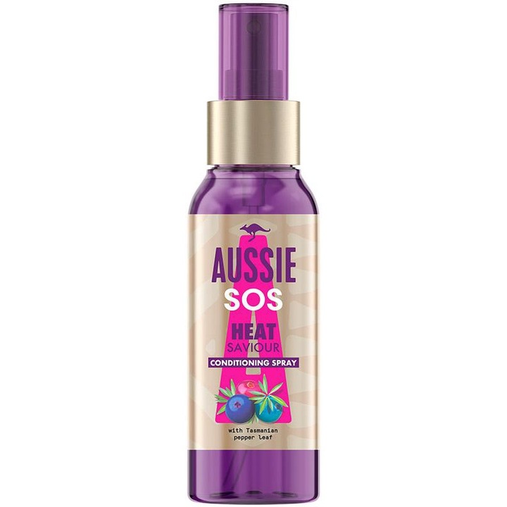 Hővédő hajsprsy, Aussie, nem igényel öblítést, 100 ml