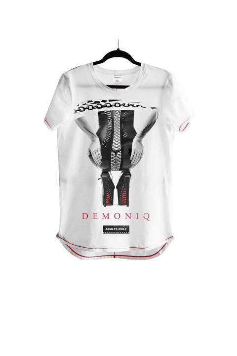 Tricou boss of toys, colectia Adults Only, bumbac alb, Alb, M