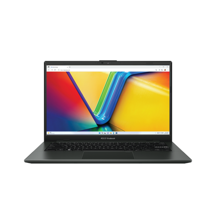 Asus Vivobook Go E1404FA-NK131 14" FullHD laptop, AMD Ryzen 3-7320U, 8 GB, 512GB SSD, FreeDOS, Magyar billentyűzet, Fekete