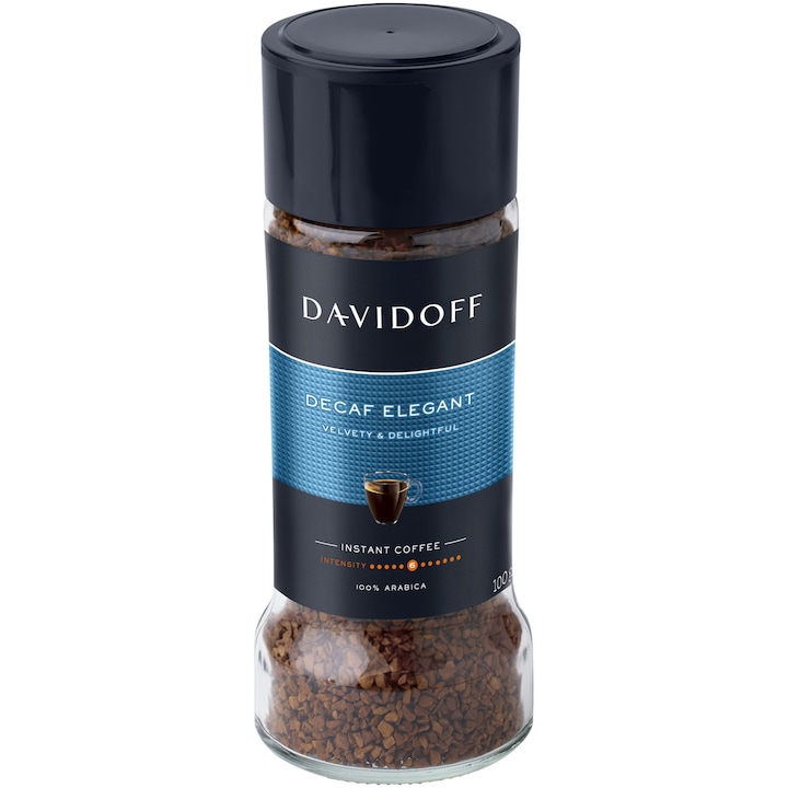 Разтворимо кафе Davidoff Decaf Elegant, 100 гр