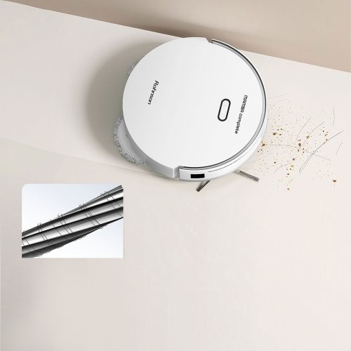 Robot aspirator cu mop si Wi-Fi, Rohnson Mamba Complete RM05, 6000Pa, 300ml, 3 viteze, 5200mAh Li, AI-procesor quad-core, Rohnson Link, Sistem automat de ridicare a covoarelor, Cartografiere in timp real pe mai multe niveluri 3D Laser Action