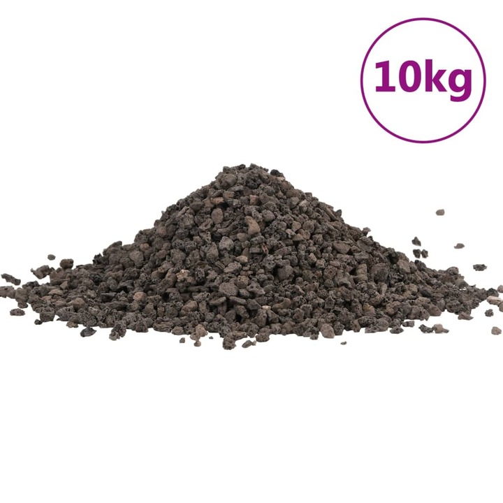 Bazaltos homok, Zakito Europe, 5-8mm, 10kg, Fekete