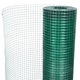 Кокошкарска мрежа vidaXL, Поцинкована с PVC покритие, 25x1 м, Зелена, 8.38 Kg