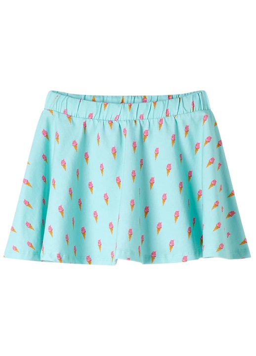 Пола за момиче "Ice Cream", Zakito Europe, памук, ментово зелено, 116 см