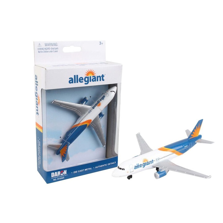 Aeromacheta GEMINI Airbus A320 Allegiant, metal, scara 1:400