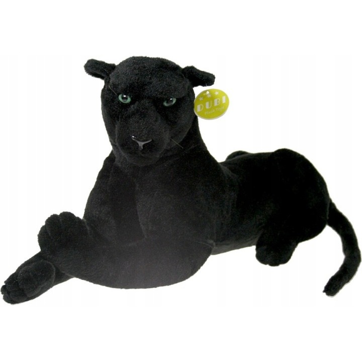 Pantera de plus, Dubi, 60 cm, Negru