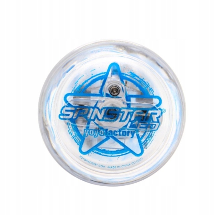 Yoyo cu LED, Yoyo Factory, plastic, albastru, 36.61mm