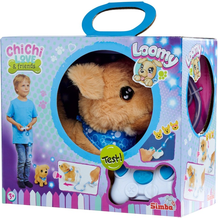 Simba ChiChi Love Loomy Golden Retriever plüss figura - 20 cm (105890064)