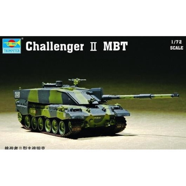Macheta militara, Trumpeter, Challenger II MBT, model de tanc, plastic